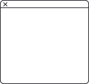 Fast quadratisches weißes browserfenster PNG, SVG