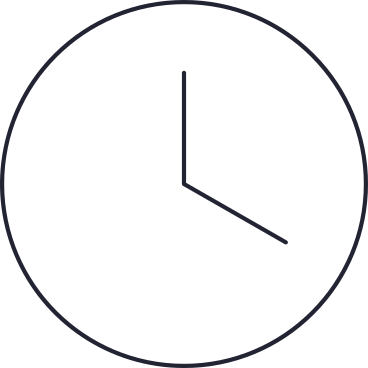clock animated illustration in GIF, Lottie (JSON), AE