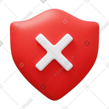 Delete shield PNG, SVG