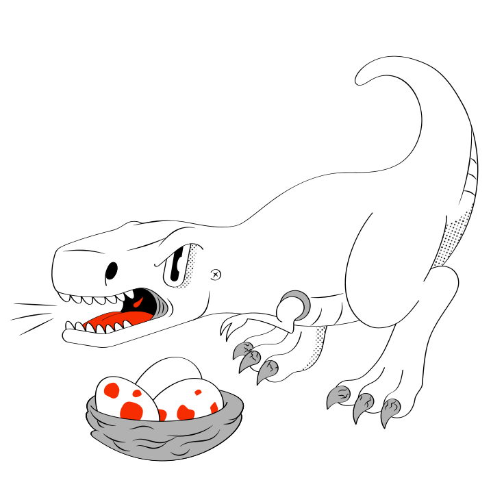 Dinosaur插图、图像，PNG、SVG格式。