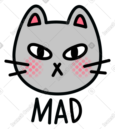 疯猫与文字疯 PNG, SVG