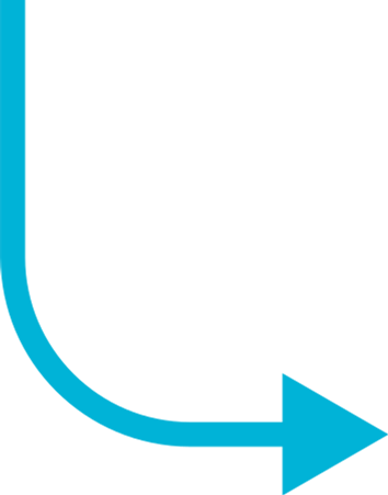 blue gls arrow PNG, SVG