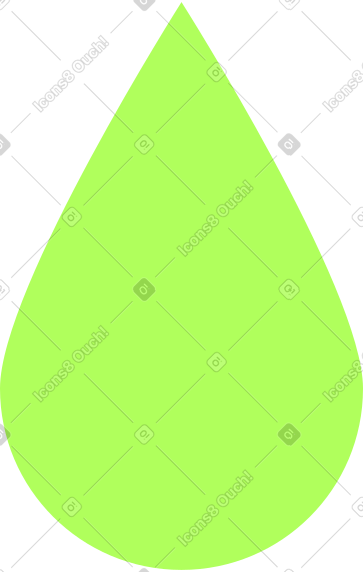 Green leaf without stem PNG, SVG