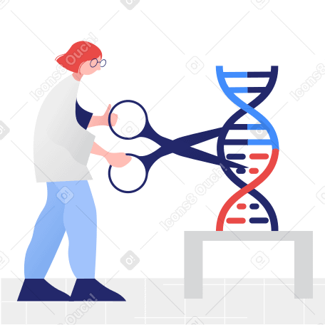 Changing the structure of DNA PNG, SVG