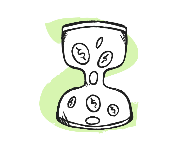 Immagine Vettoriale il tempo è denaro in PNG e SVG in stile | Illustrazioni Icons8