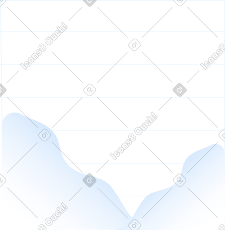 striped background with blue mountains PNG, SVG