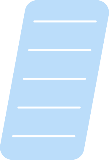 線と丸みを帯びた角を持つ傾斜シート PNG、SVG