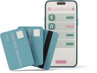 phone and creditcard PNG, SVG