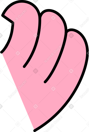 рука девушки в PNG, SVG