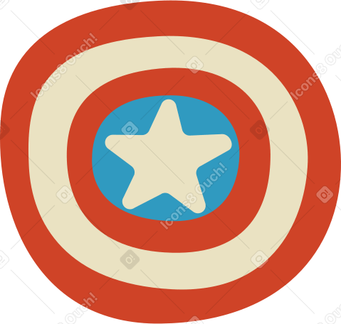 superhero shield PNG, SVG