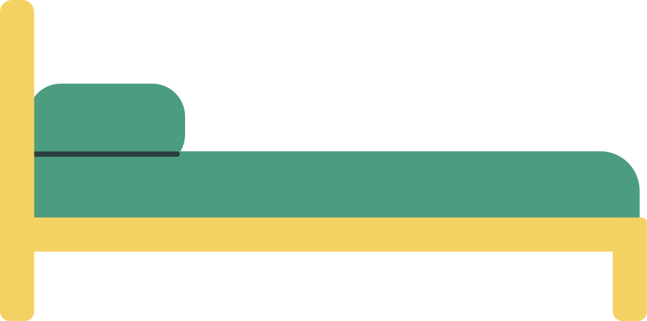 ベッド のpngとsvgでのイラスト