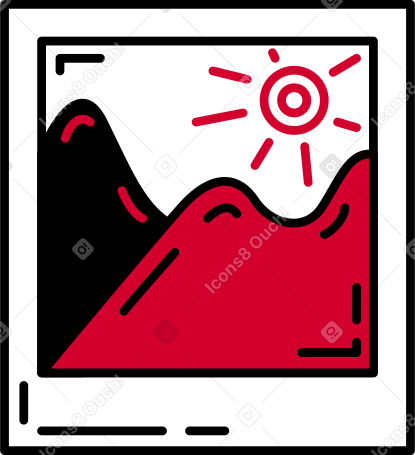 mountain landscape photo PNG, SVG