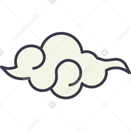 Akatsuki nuvem PNG imagem transparente