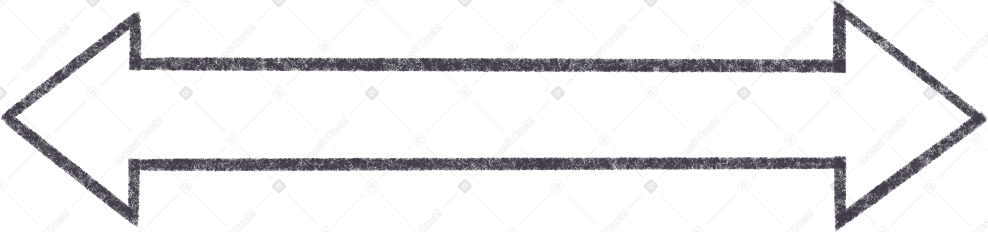 distance arrow Illustration in PNG, SVG