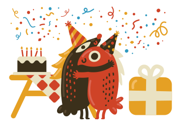 joyeux anniversaire PNG, SVG