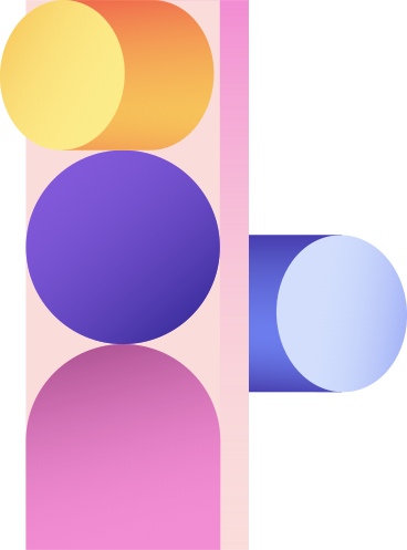 Colonne colorée abstraite PNG, SVG
