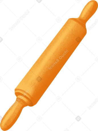 wooden rolling pin PNG、SVG