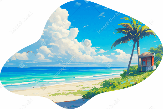 ocean background PNG, SVG