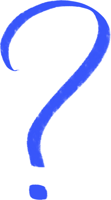 blue question mark PNG, SVG