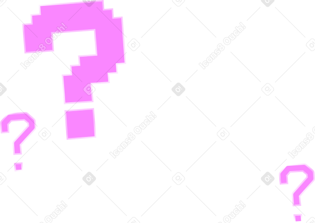 question marks PNG, SVG