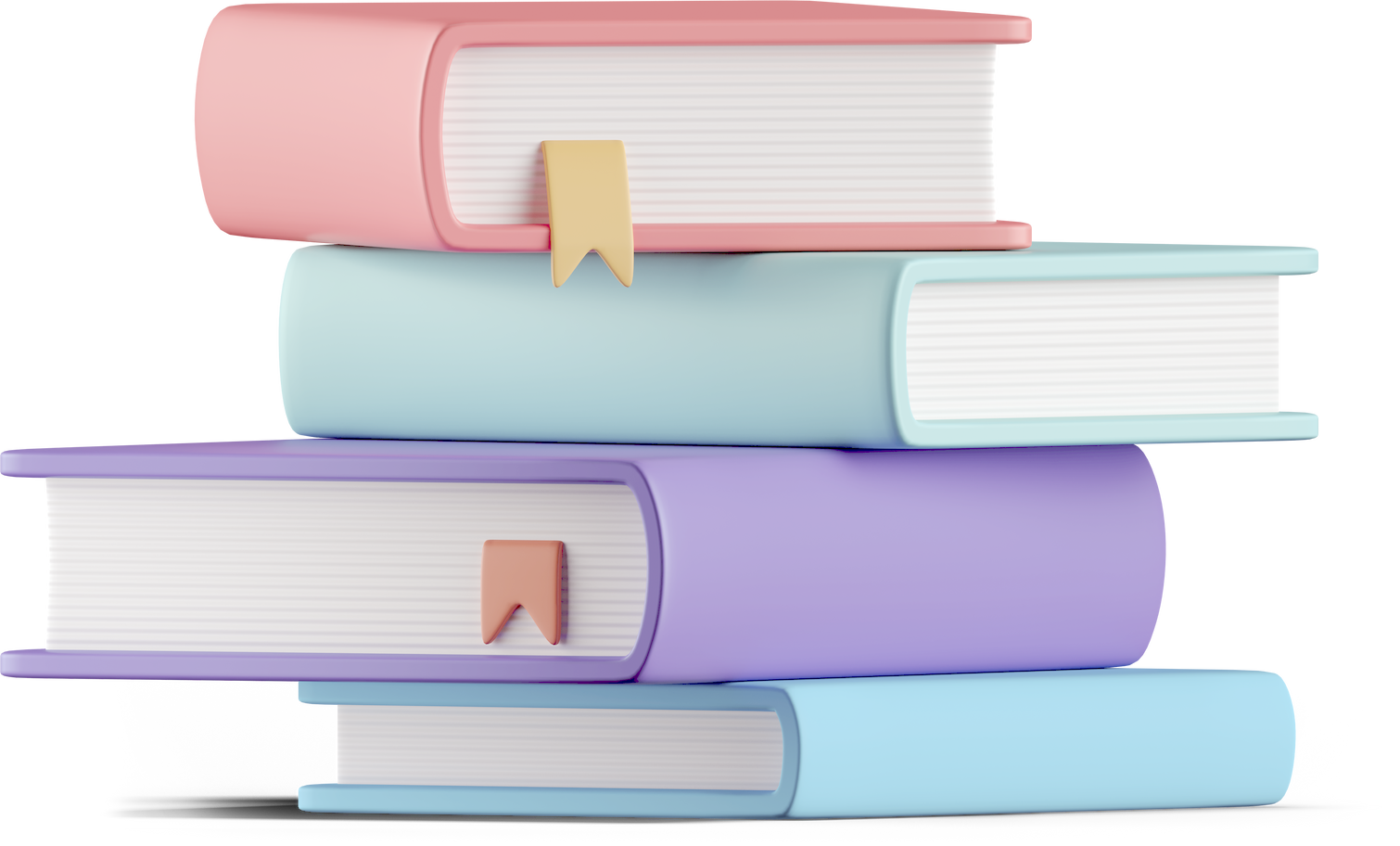 stack of different books Illustration in PNG, SVG