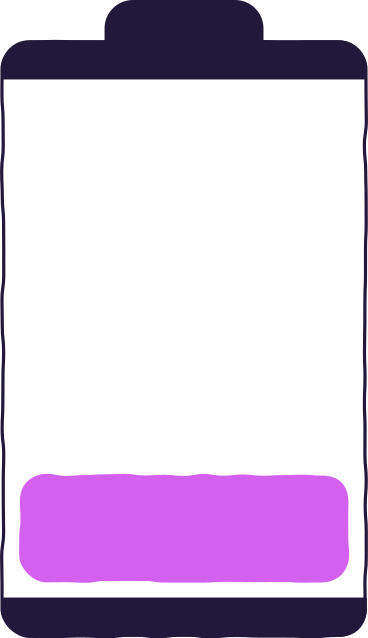 battery low PNG, SVG