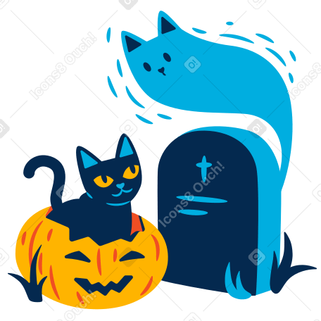 Halloween meeting PNG, SVG
