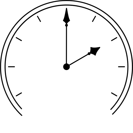 part of a wall clock Illustration in PNG, SVG
