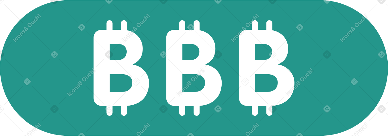 bitcoin price tag Illustration in PNG, SVG