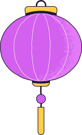 chinese lantern Illustration in PNG, SVG