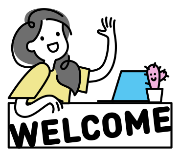 Segno di benvenuto, donna che saluta  PNG, SVG