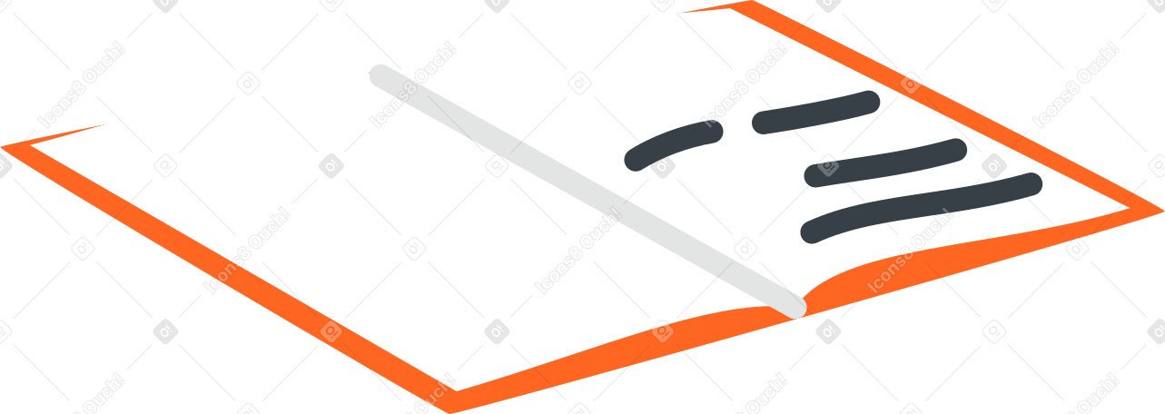 caderno PNG, SVG