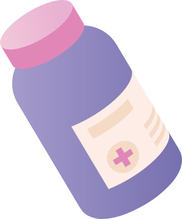 Бутылка с таблетками в PNG, SVG