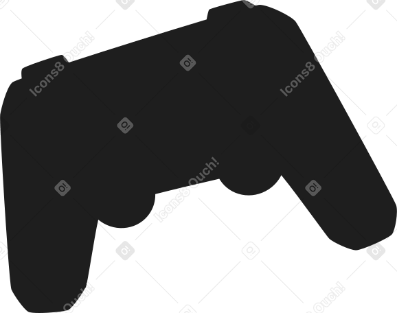 Sombra de gamepad PNG, SVG