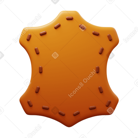 3D leather PNG, SVG