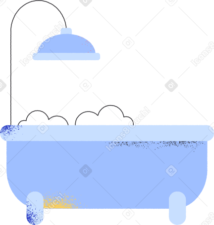 bubble bath PNG, SVG