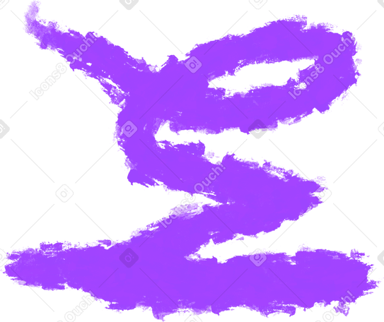 Forme abstraite violette PNG, SVG