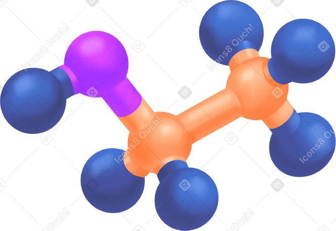 분자 모델 PNG, SVG