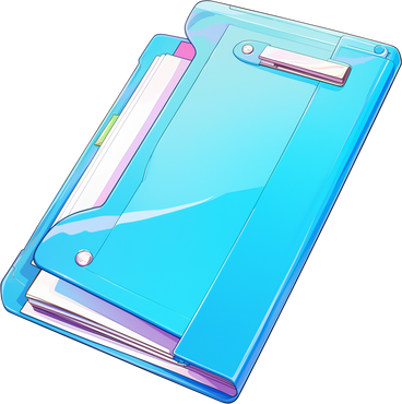Blue folder PNG, SVG