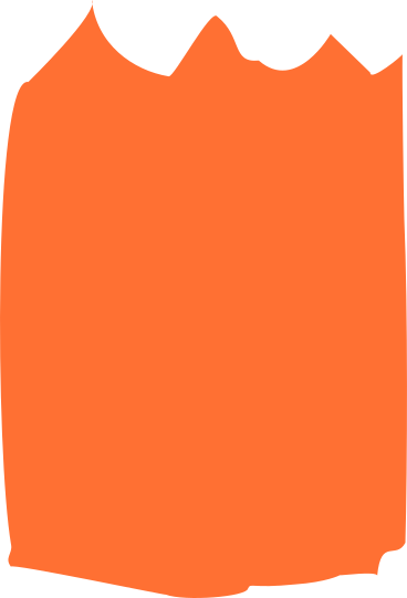 주황색 직사각형 PNG, SVG