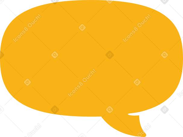 speech bubble oval Illustration in PNG, SVG