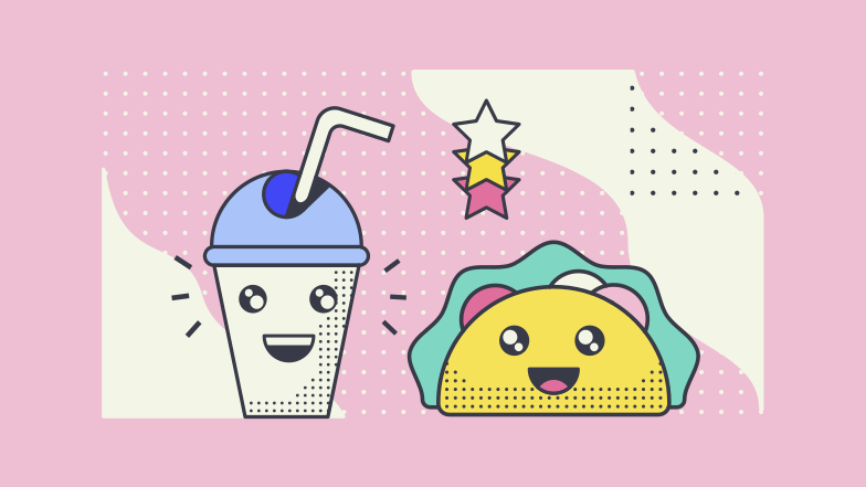 Cute food Clipart illustration in PNG, SVG