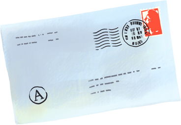 Postal envelope в PNG, SVG