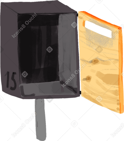 post box Illustration in PNG, SVG