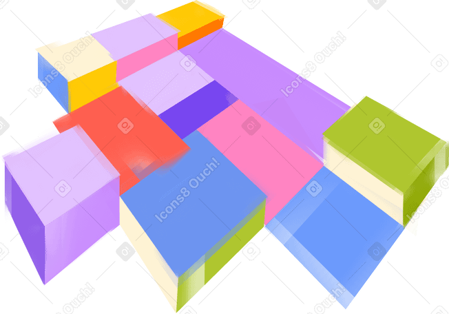 cubes в PNG, SVG