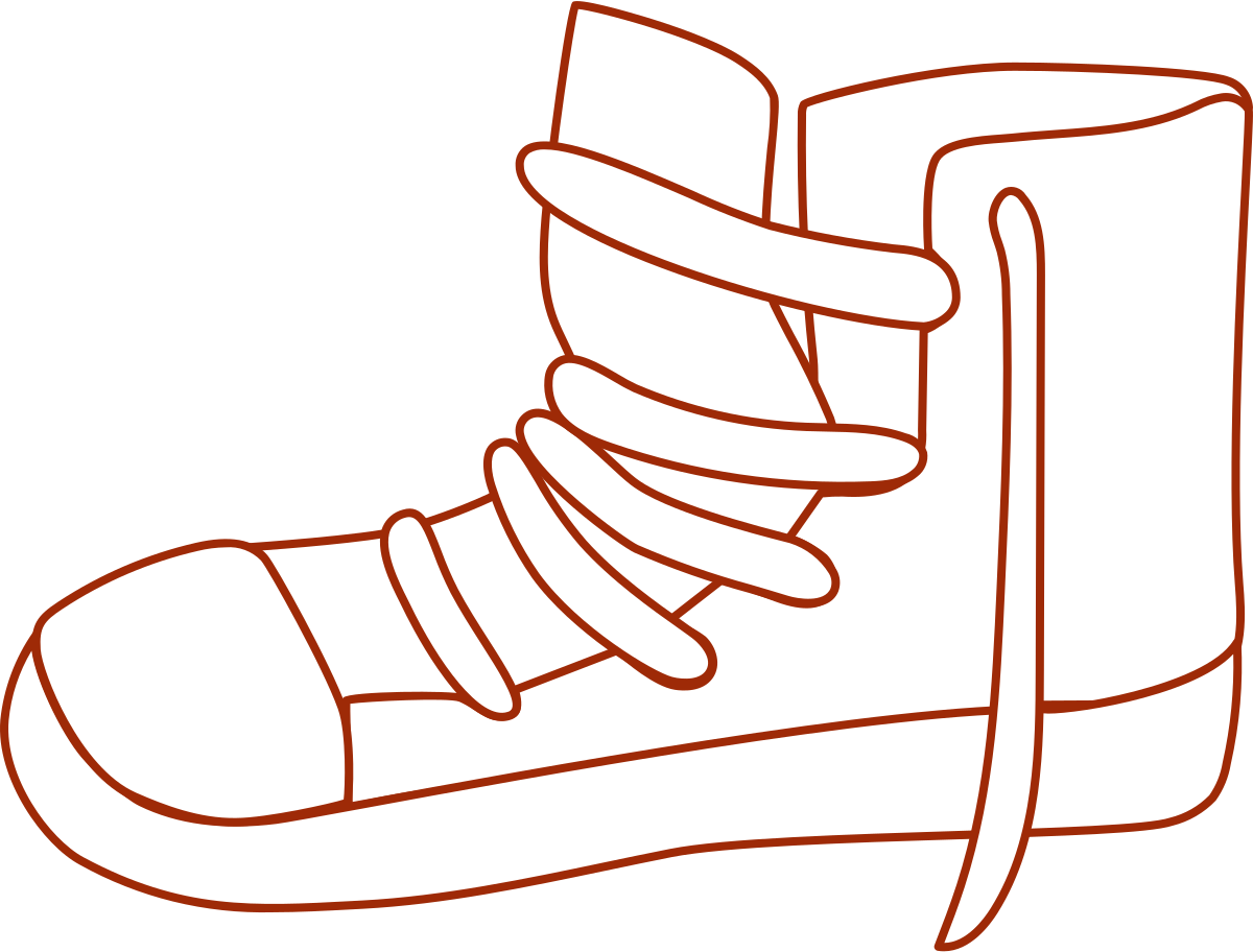 education shoe Illustration in PNG, SVG