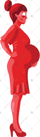 pregnant woman PNG, SVG