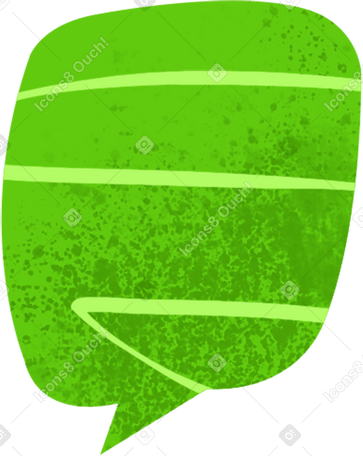 green texture bubble PNG, SVG