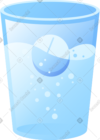 solubale pill glass PNG, SVG