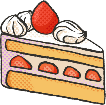 Torta con fragole PNG, SVG